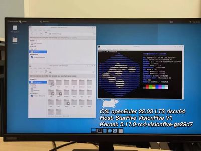 欧拉开源操作系统成功适配VisionFive RISC-V单板计算机
